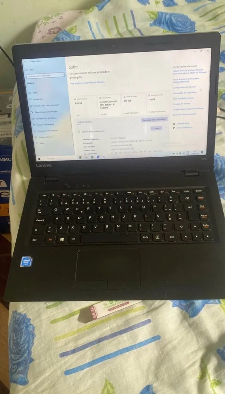 Notebook Lenovo 100s
