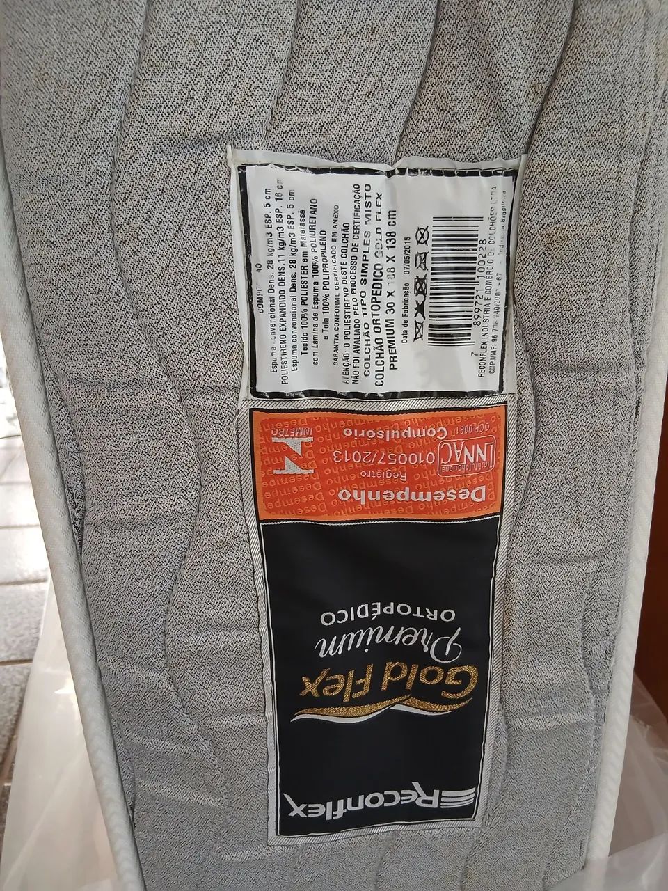 Cama Box mais colchão ortopédico 