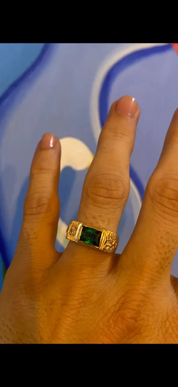 Anel de ouro 18 - Foto 3