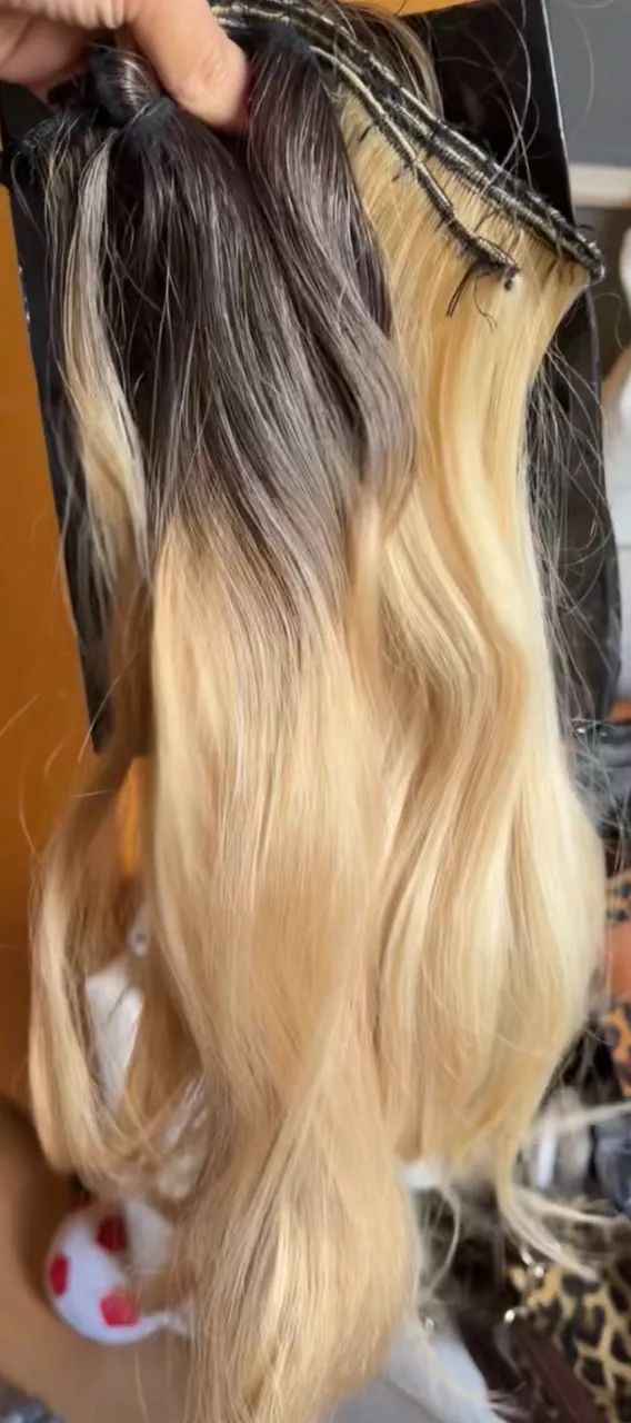 Mega Hair loiro  - Foto 2