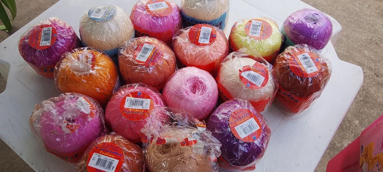 Linha de crochê  - Foto 5