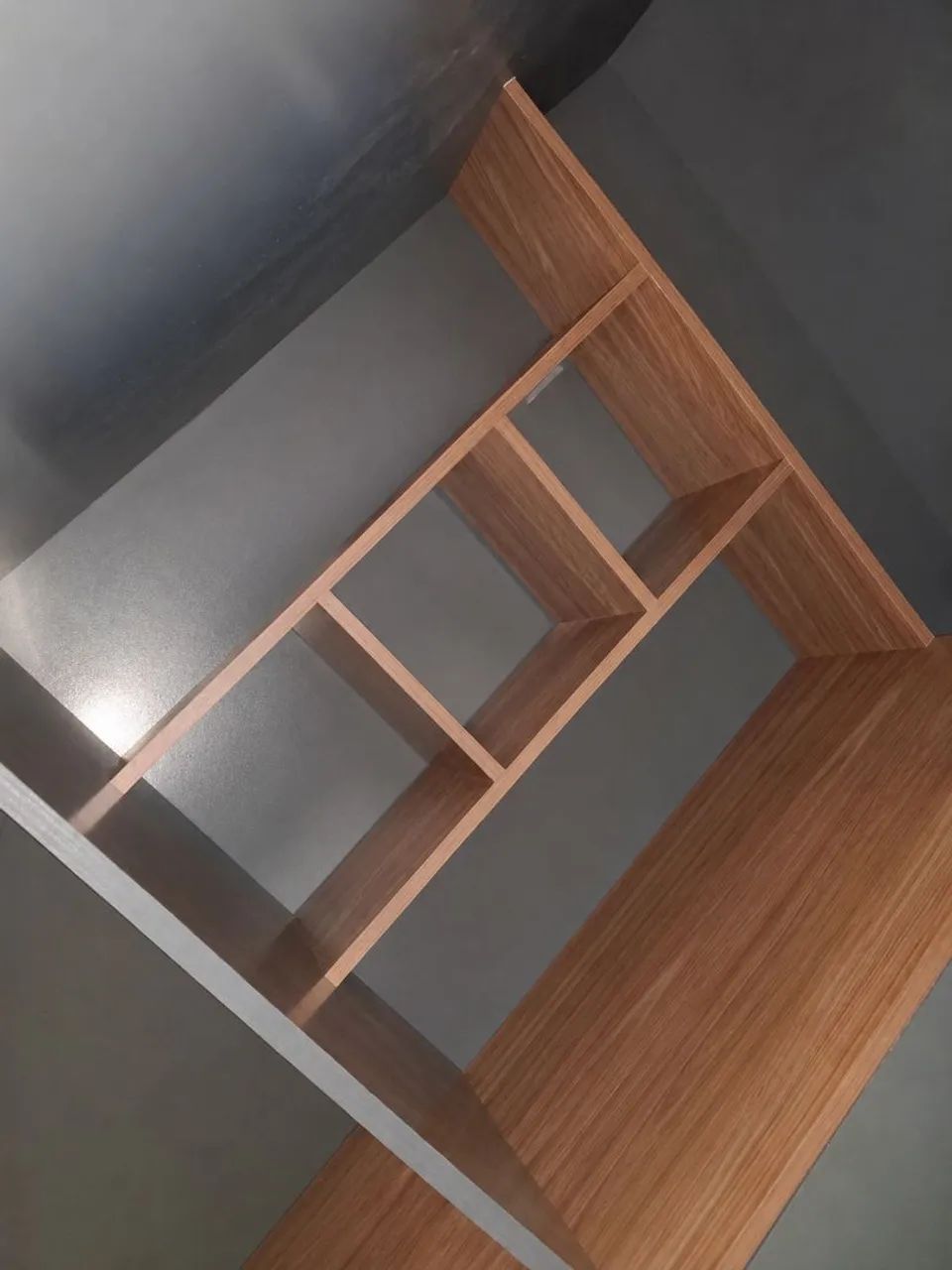 Cama de solteiro suspensa com baú e escrivania | Montagem fácil | Cama com escrivania - Foto 3