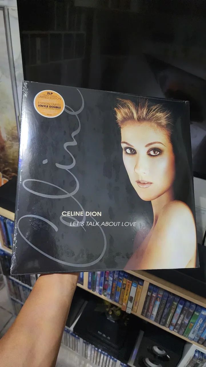 Vinil Céline Dion Let's Talk About Love Lacrado 