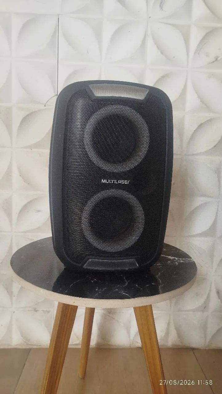 Caixa de som Bluetooth Multilaser