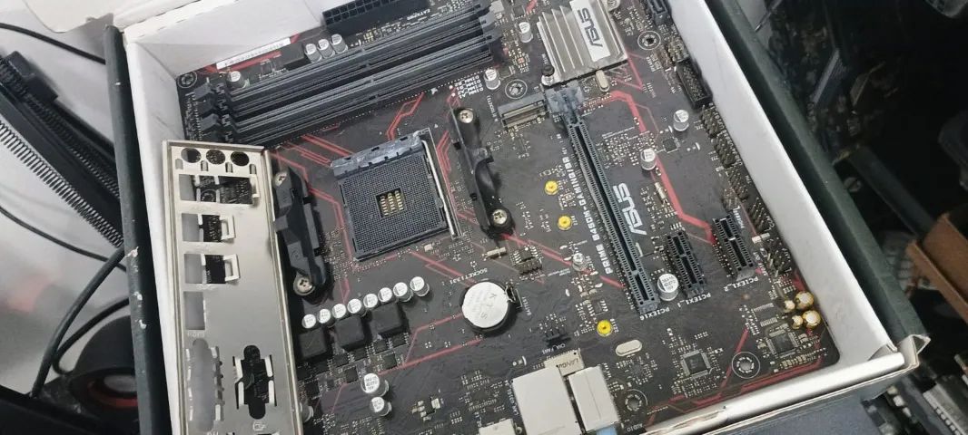 Placa mãe B450 gaming asus AM4 - Foto 5