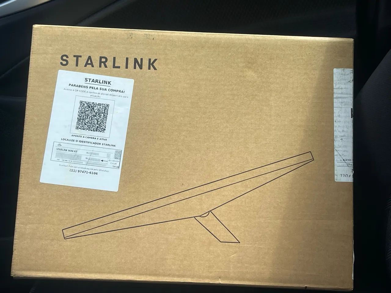 Starlink mini sem uso + acessórios - Foto 2
