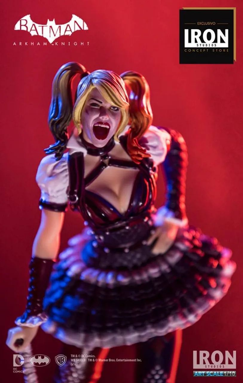 Harley Quinn + Nightwing - Batman Arkham Knight Series - 1/10 - Iron Studios - Foto 4
