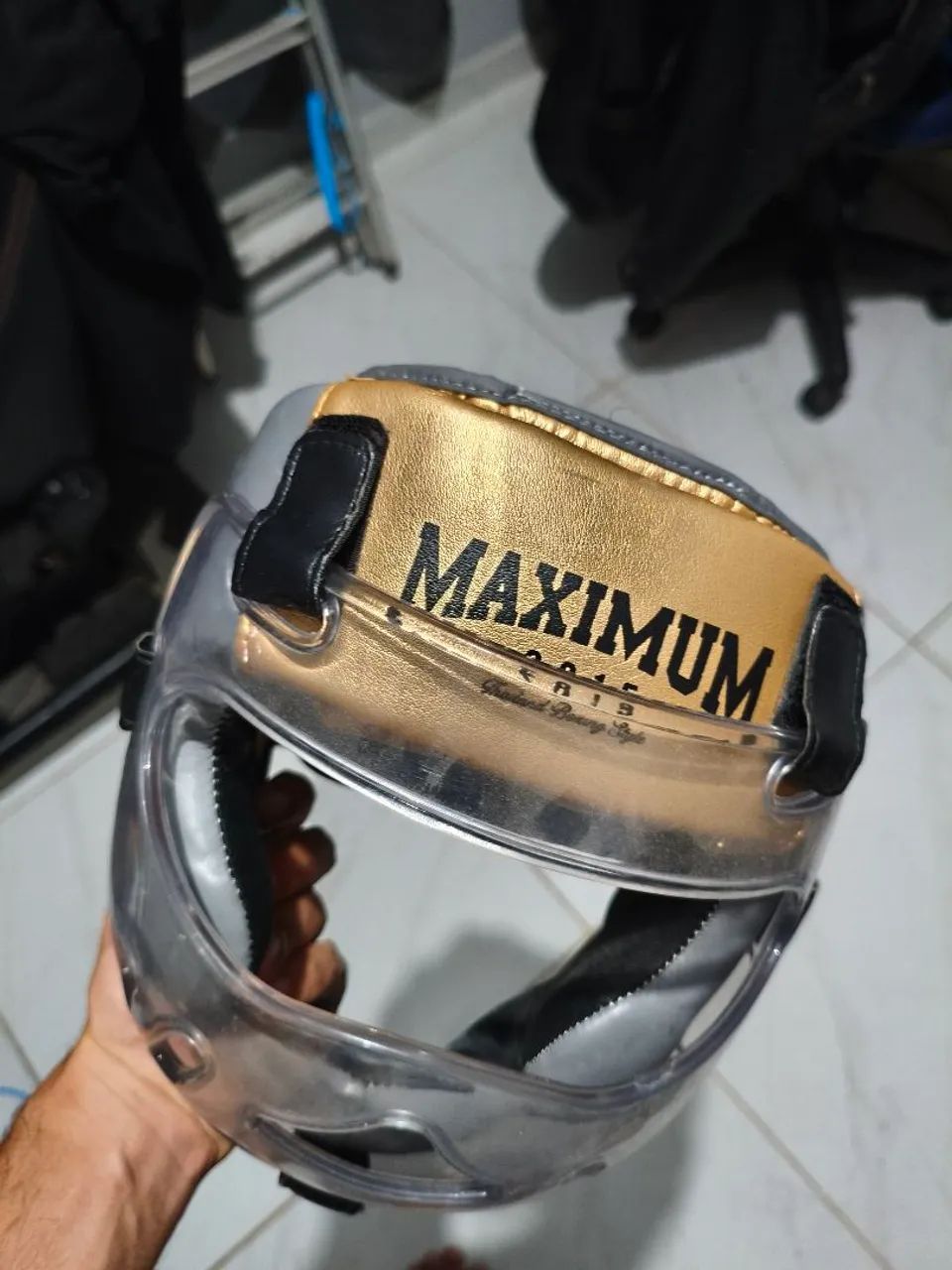 Luva de boxe + capacete profissional  - Foto 5
