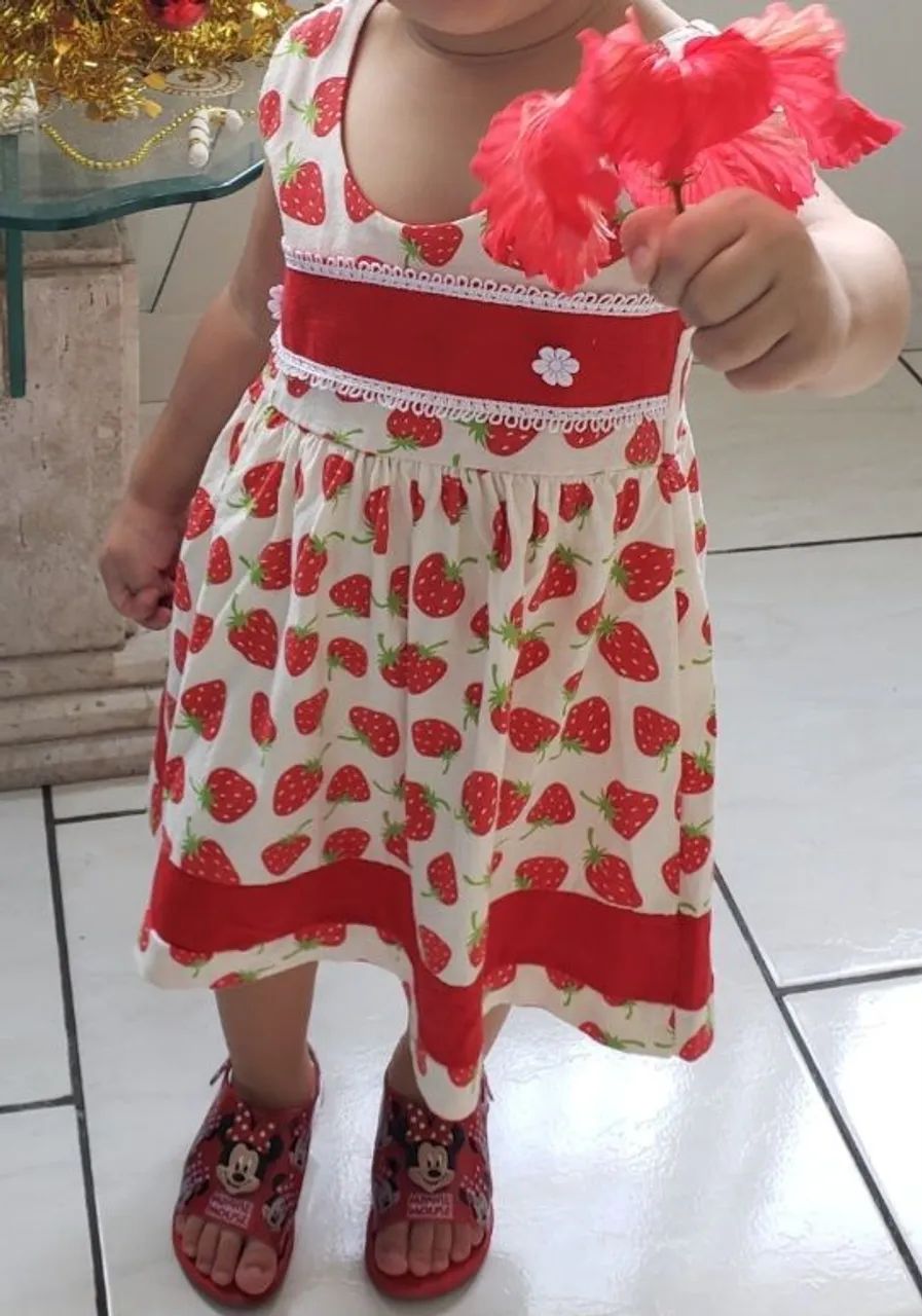 Roupas Infantis - Vestidos - Foto 5