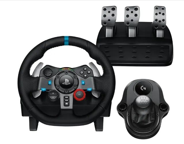 Volante e Pedais Logitech G29 Driving Force com Force Feedback