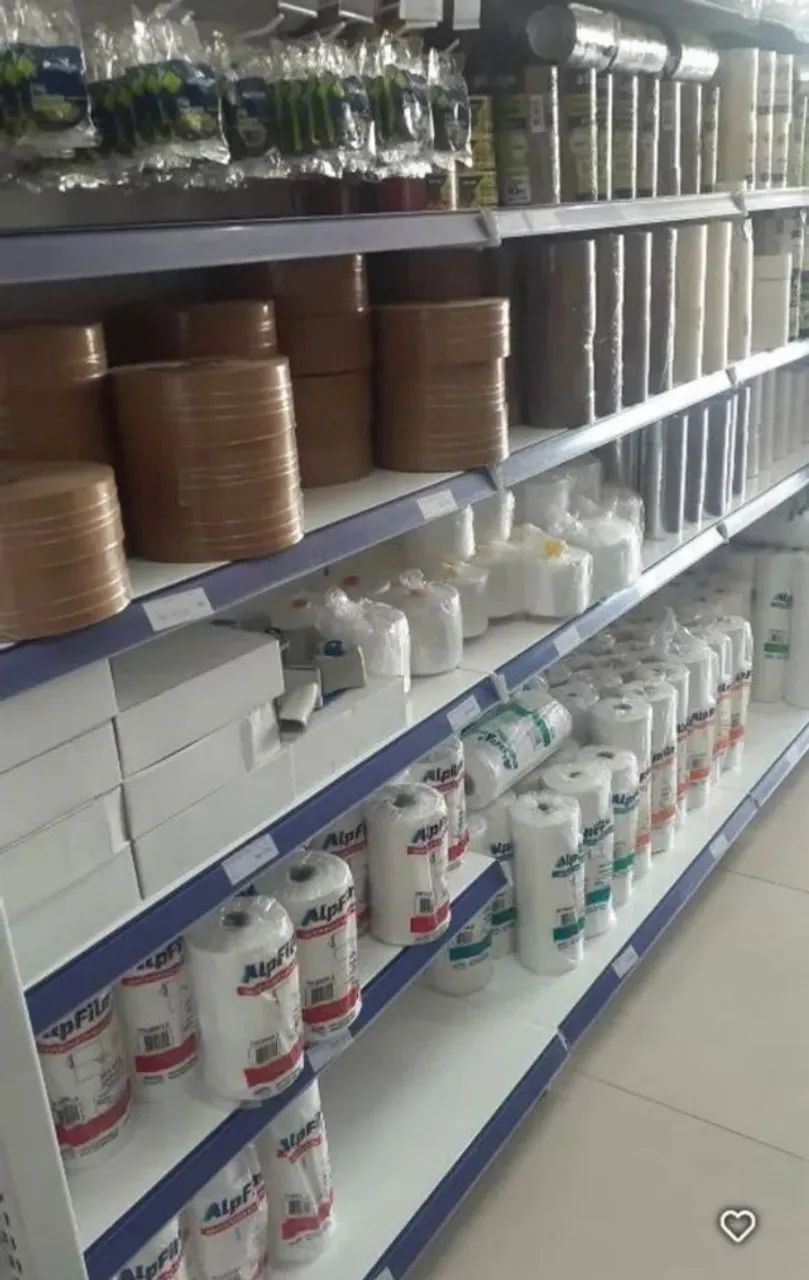 Gôndolas para mercado ou lojas