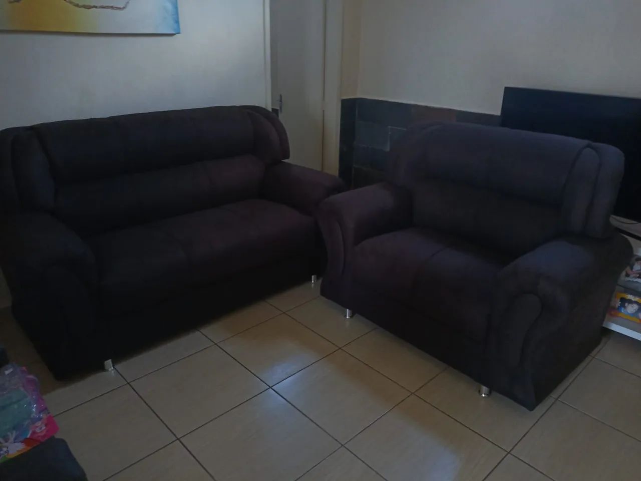 Promoção sofá retro 2 e 3 lugares - confortável 