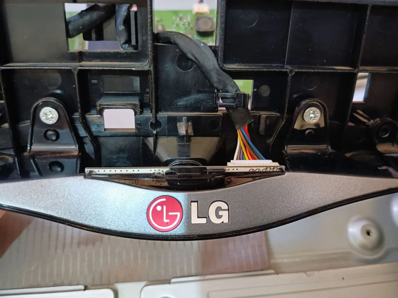Placa T-con, placa de wi-fi e sensor de controle remoto  - Foto 4