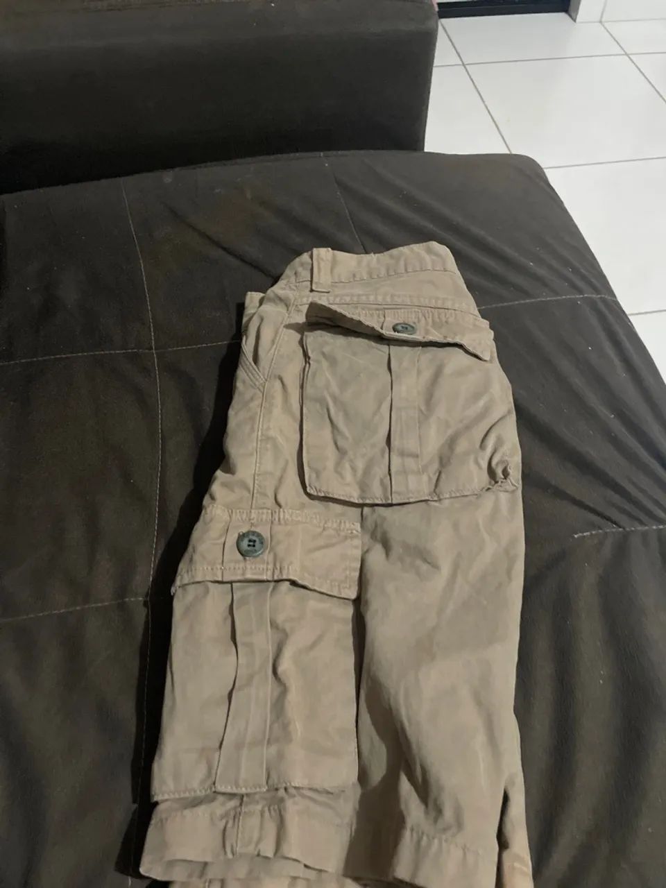 Short cargo marrom Mahalo original  - Foto 5