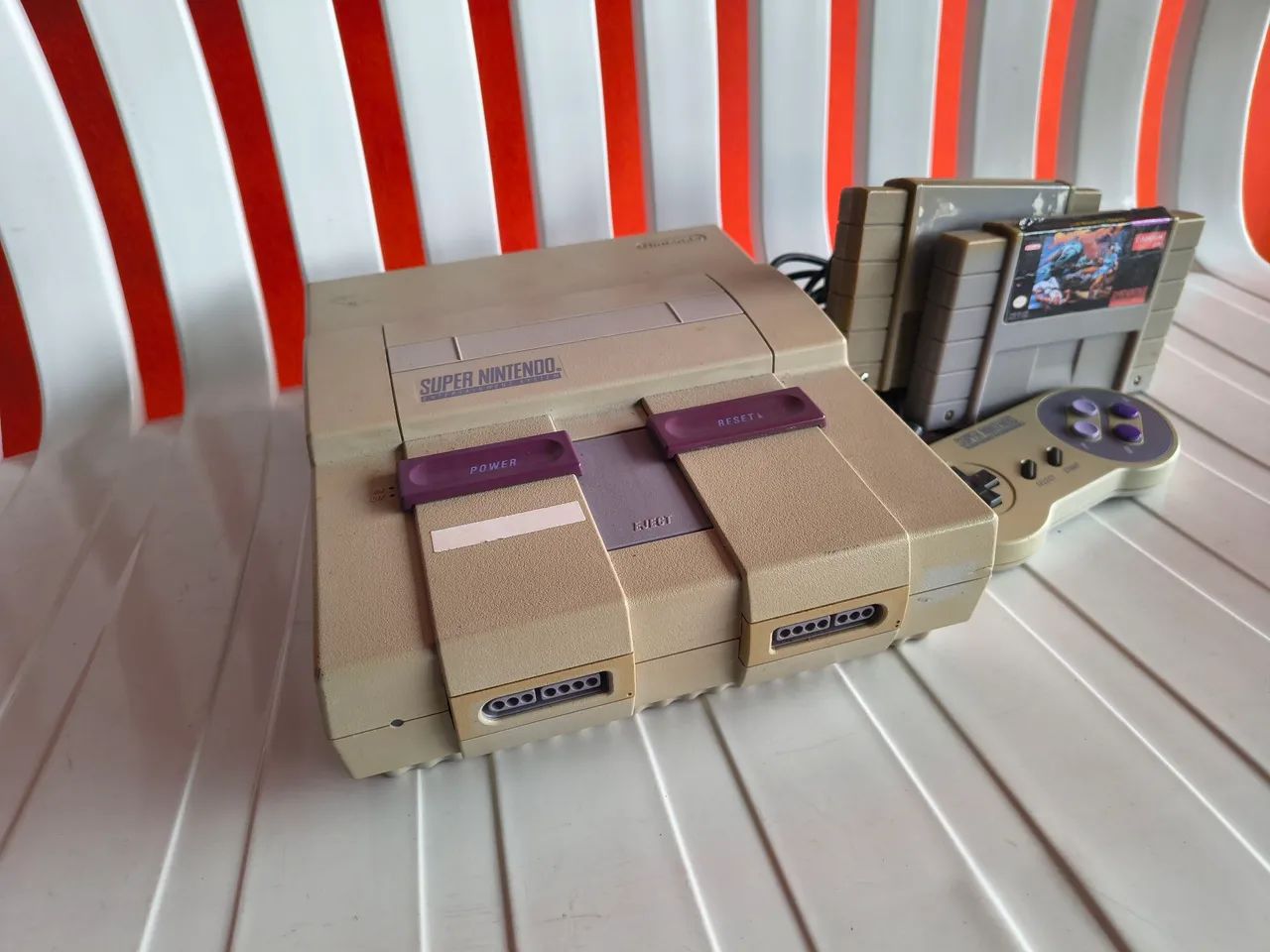 Super Nintendo com Cartuchos !! - Foto 3
