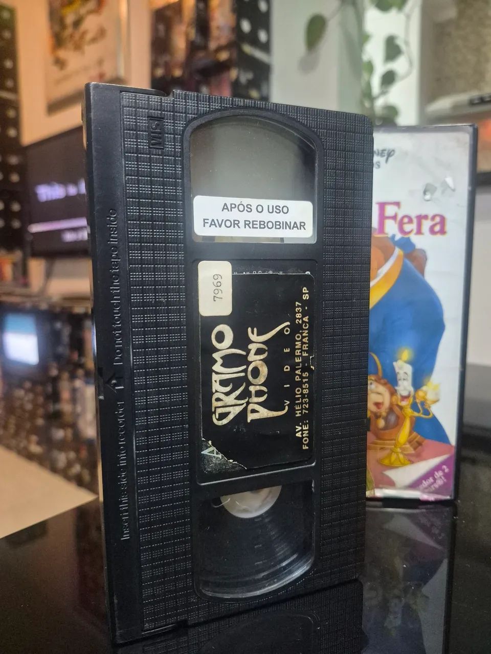 Vhs A Bela e a Fera Legendado 1° Tiragem Raro - Foto 4