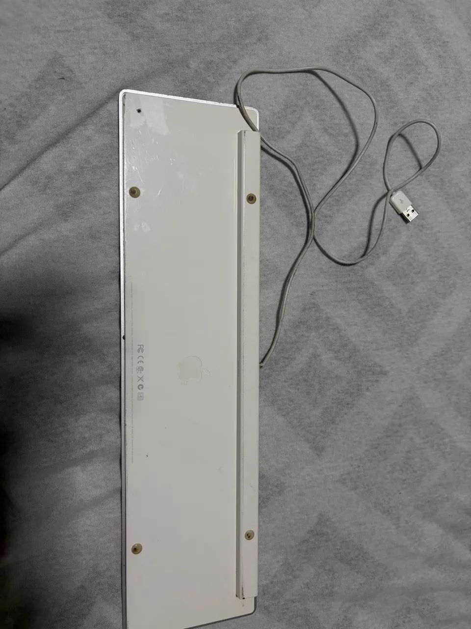 Teclado Apple USB A1243 com teclado numérico - Foto 4