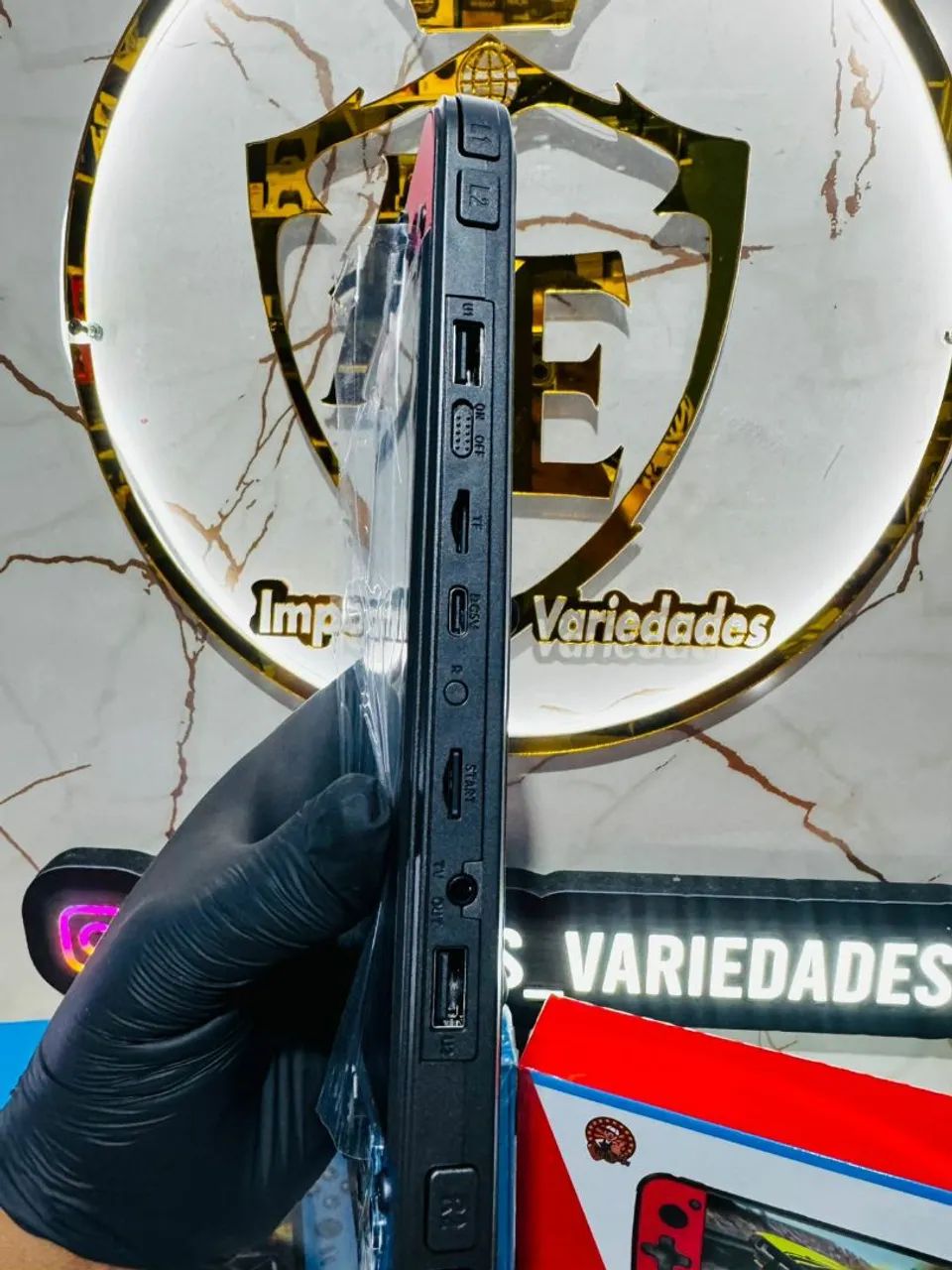 Game Portátil tela 7.5 polegadas  - Foto 5