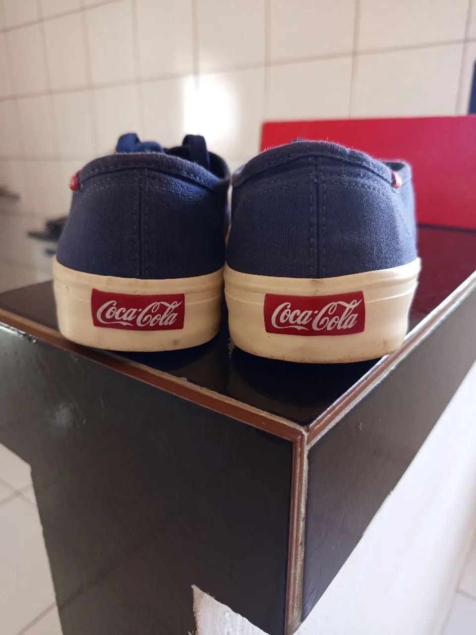 Tênis coca cola original, tamanho 41 - Foto 2