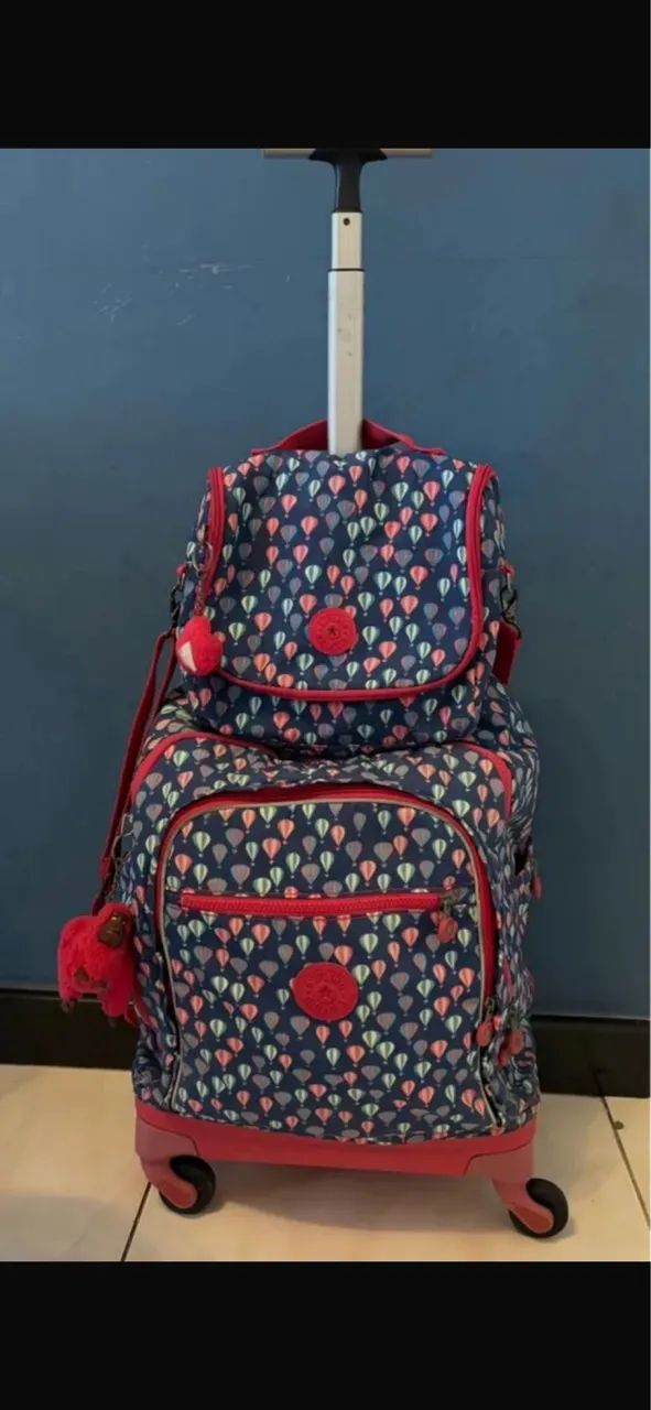 Mochila e lancheira kipling 