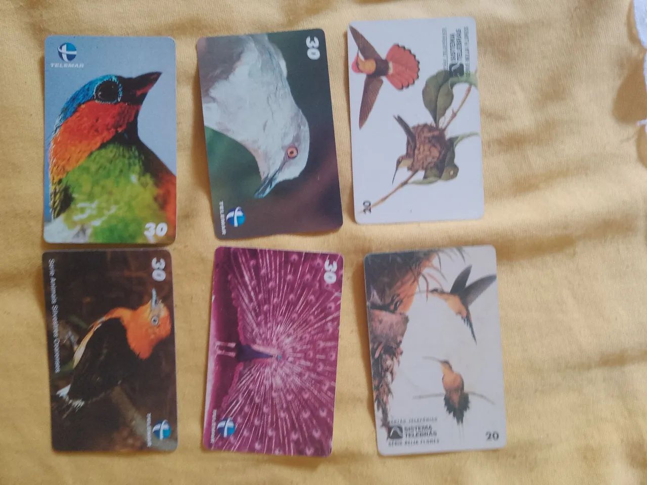 Cartao telefonico tema aves - Foto 2