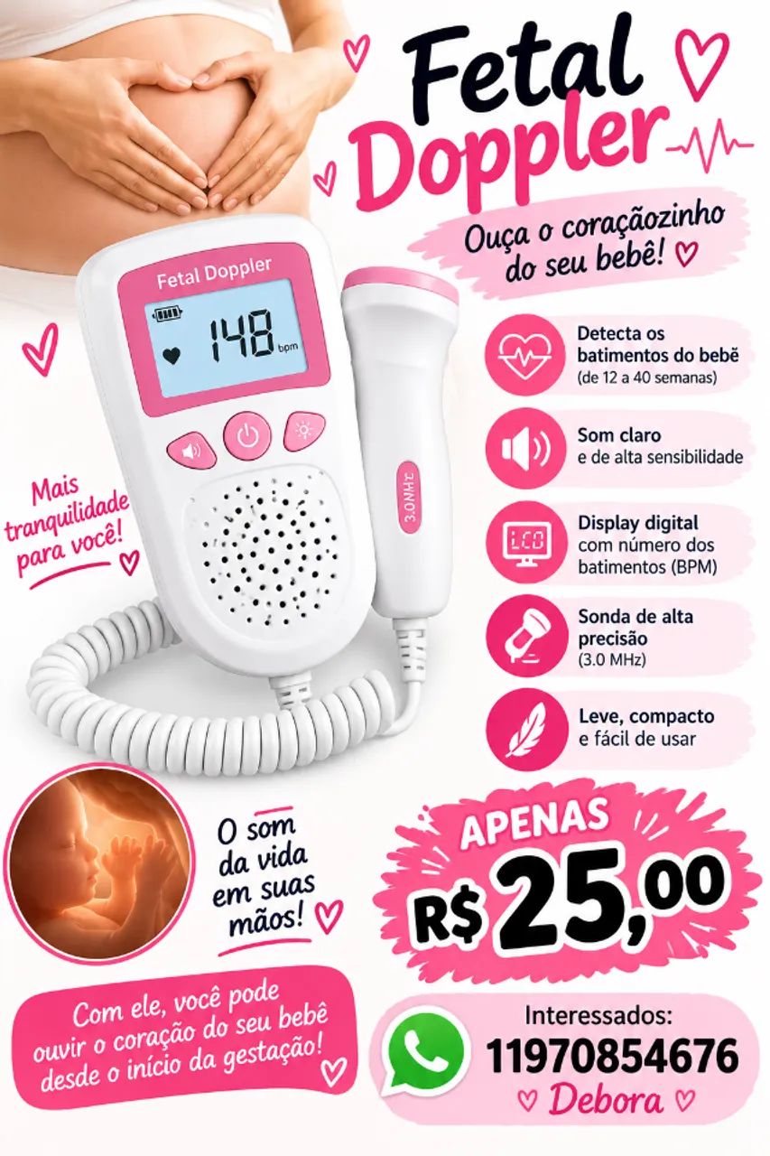 Doppler fetal 