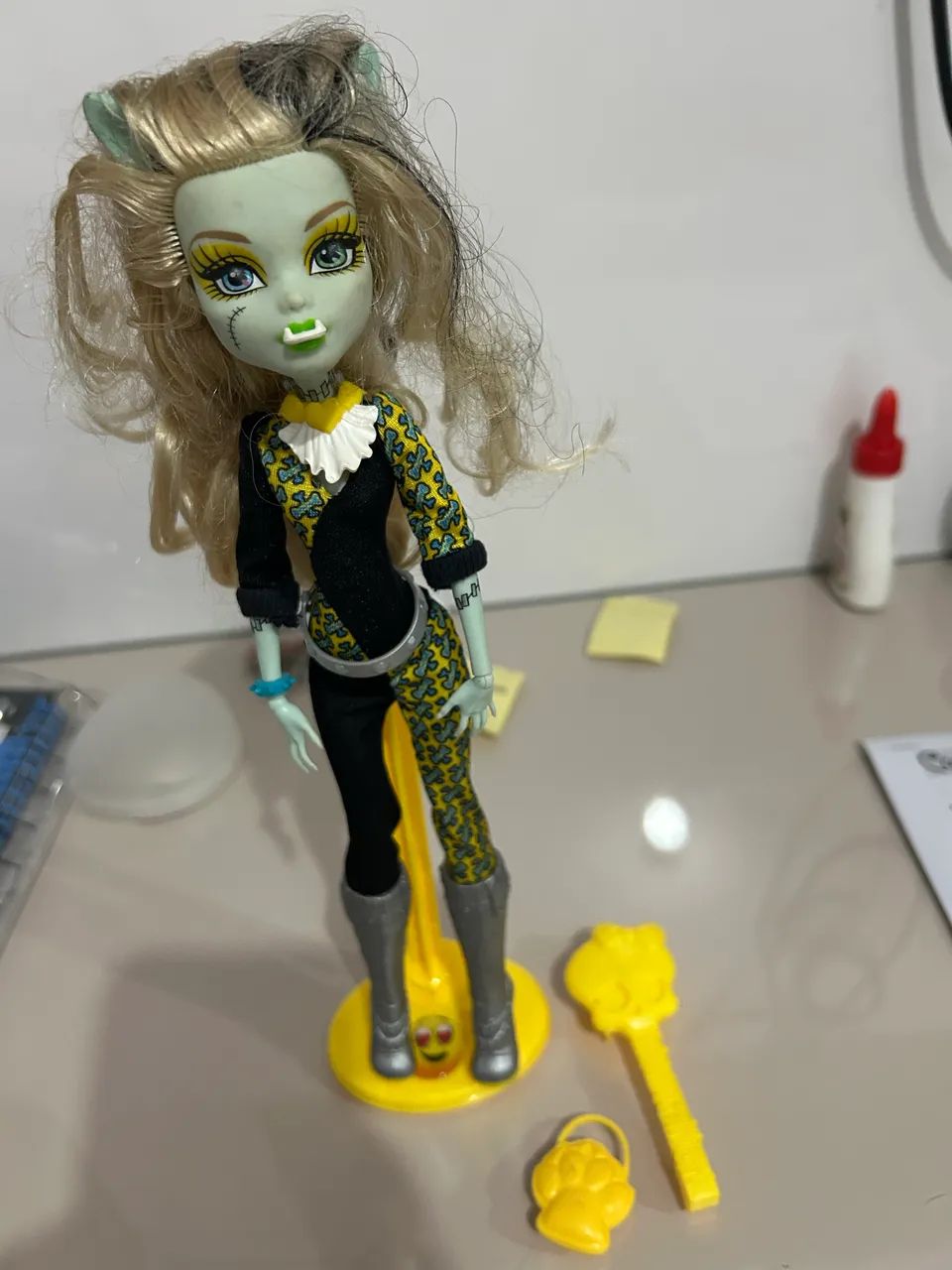 Boneca monster high  Freaky Fusion / Frankie - Foto 3