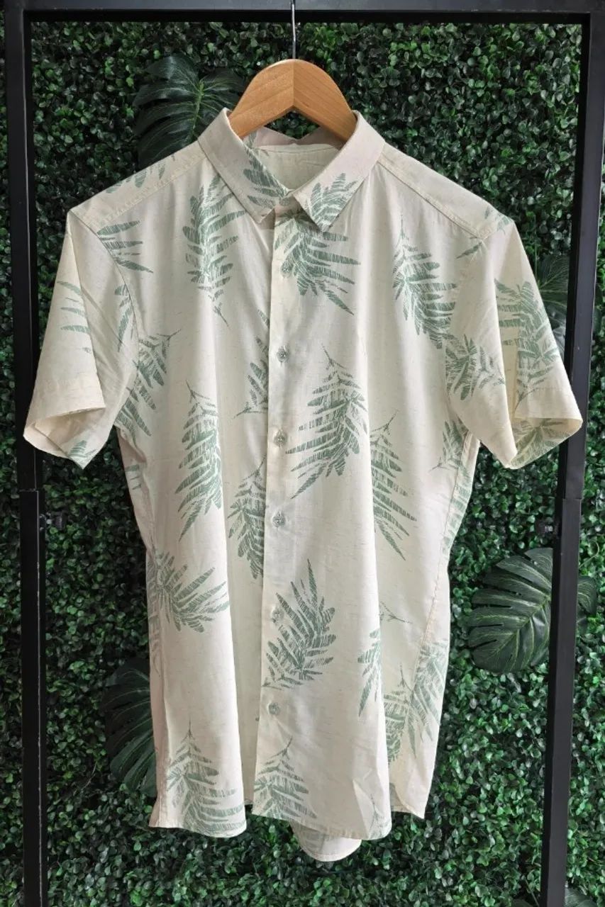 Camisa Linho Estampada - Foto 3