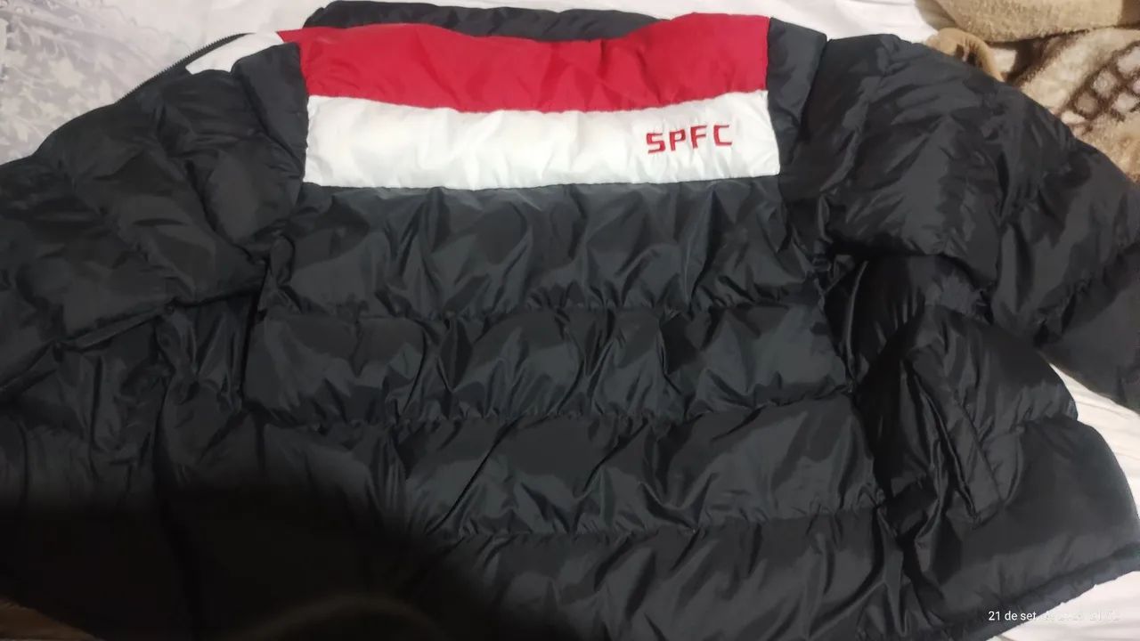 Jaqueta puffer do São Paulo  - Foto 2