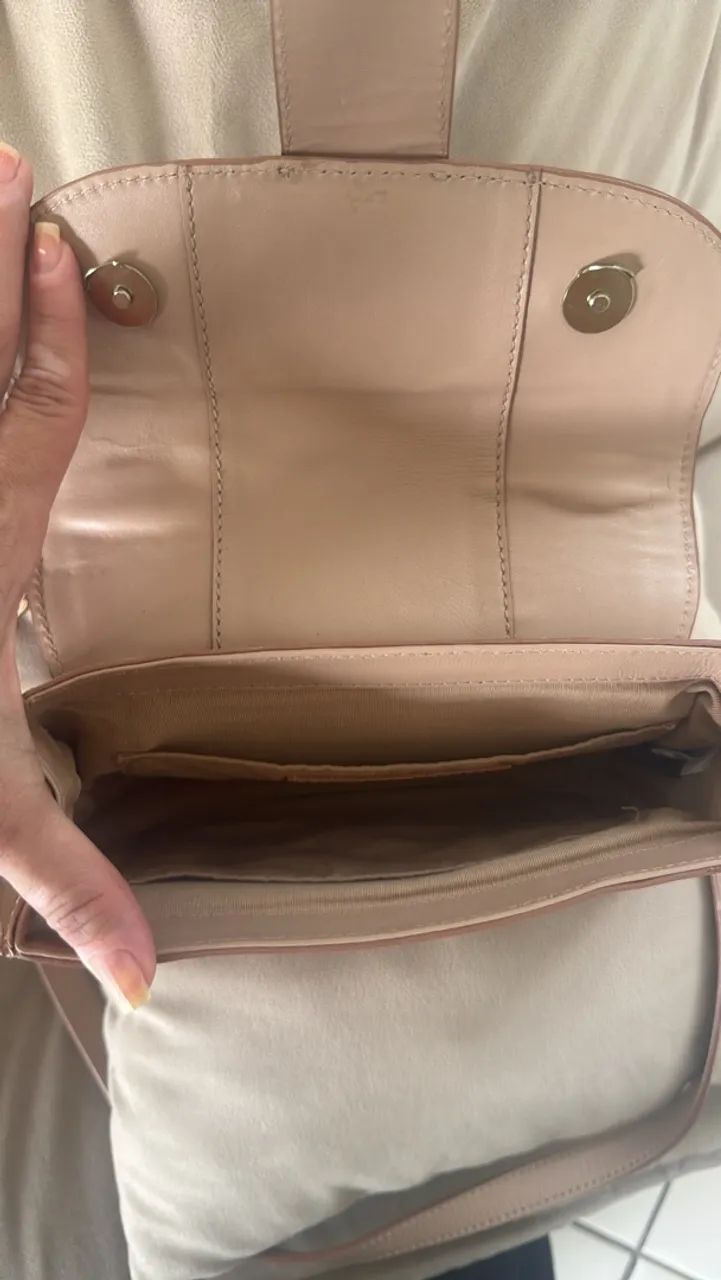 Bolsa de couro marca Arezzo  - Foto 3