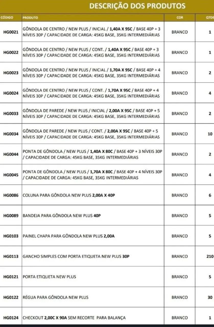 Gôndolas para mercado ou lojas - Foto 3