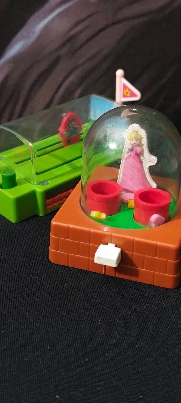 Mini Joguinhos Colecionáveis - Princesa e Pista do Mario - Foto 3