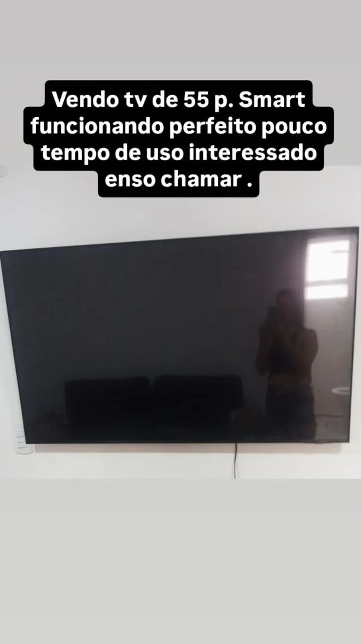SMART TV 55' POLEGADAS SEMI-NOVA