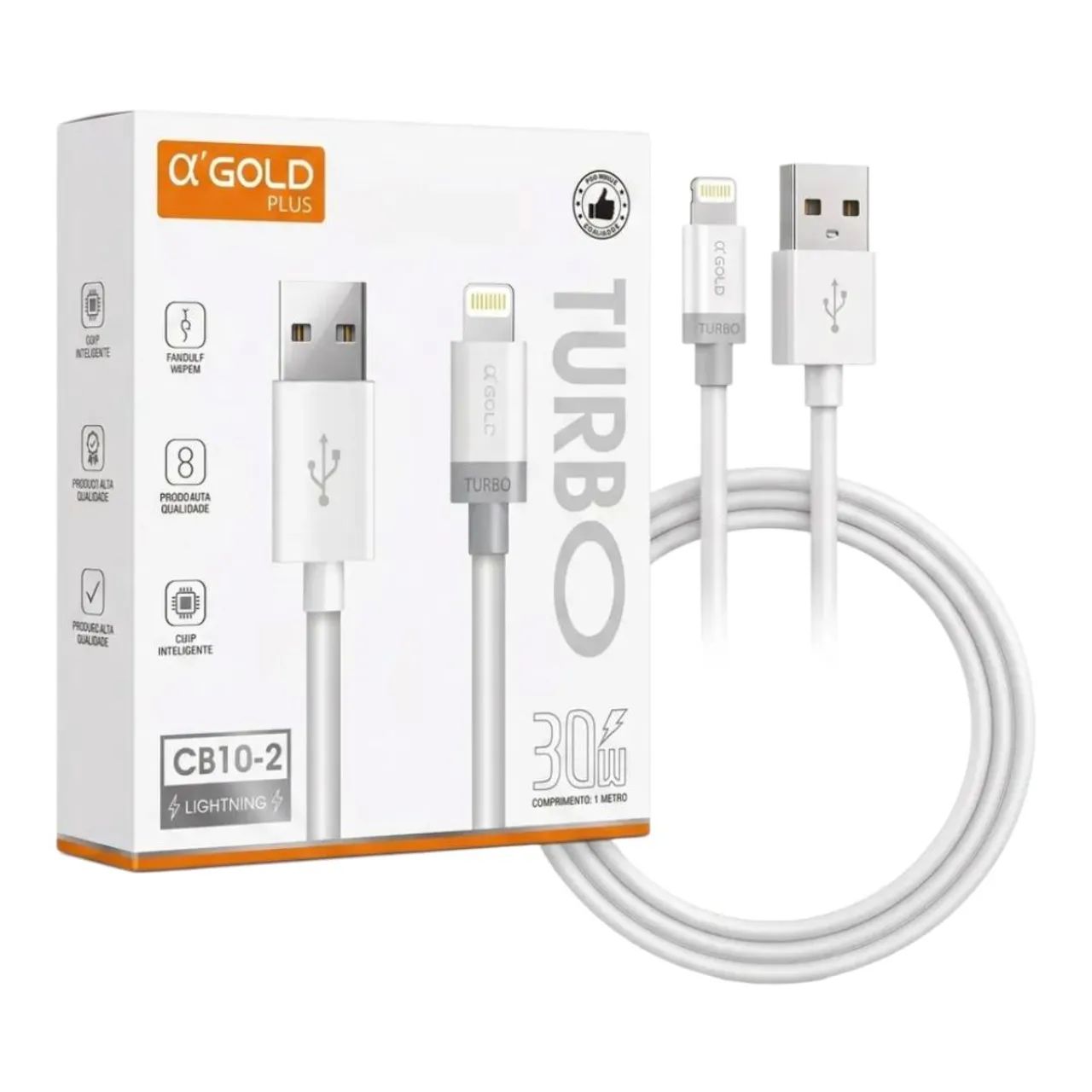 CABO USB IPHONE 30W A'GOLD