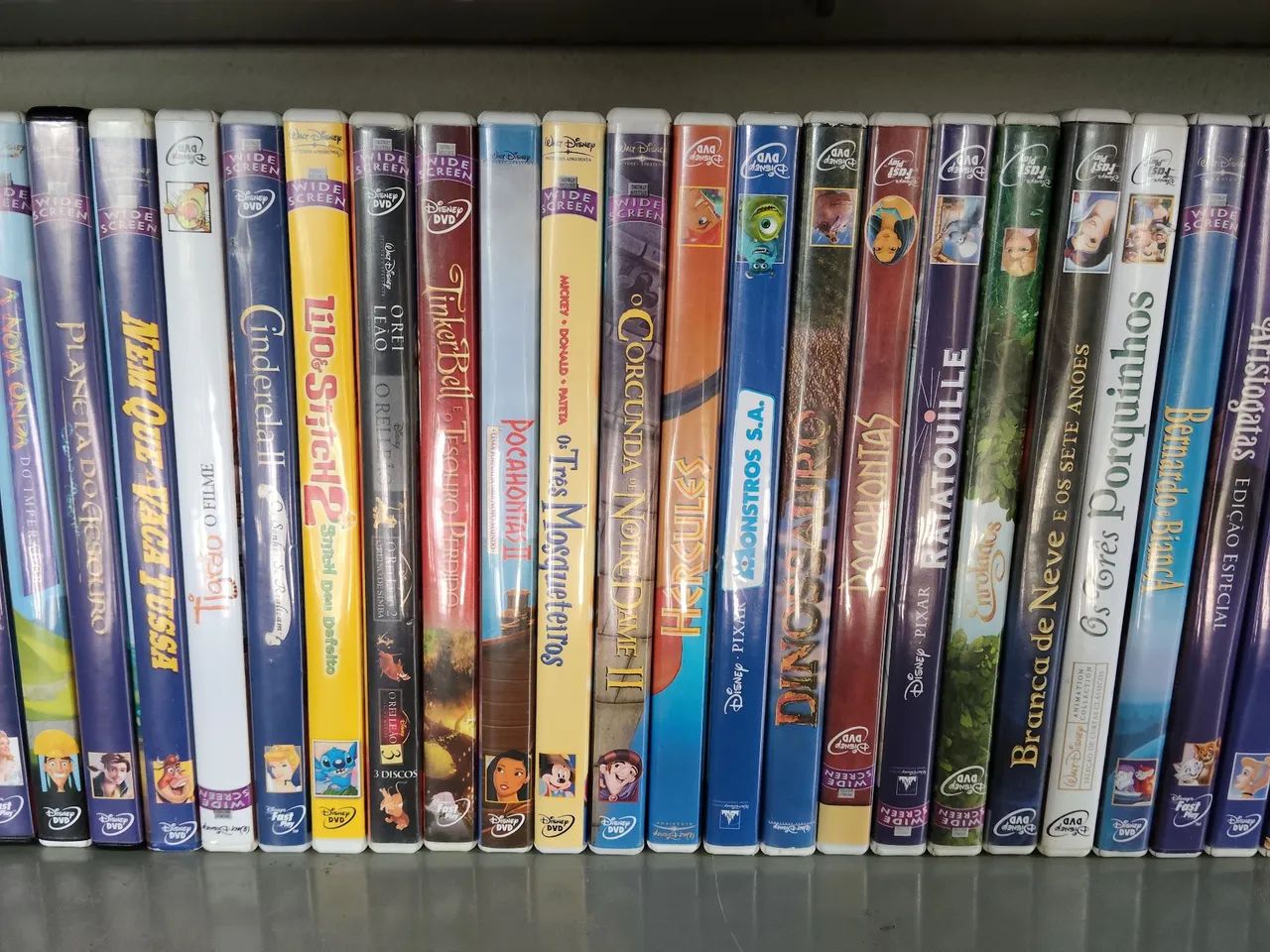 DVDs Disney originais 