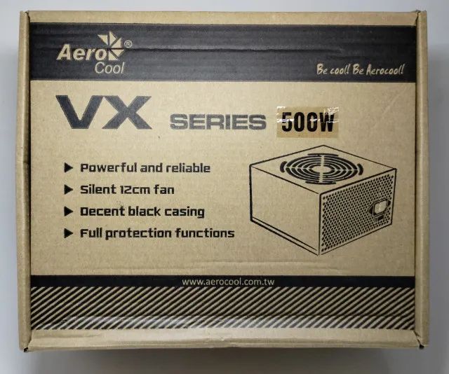 Fonte ATX Aerocool 500W VX-500 Bivolt Chaveada na Caixa - Peças de