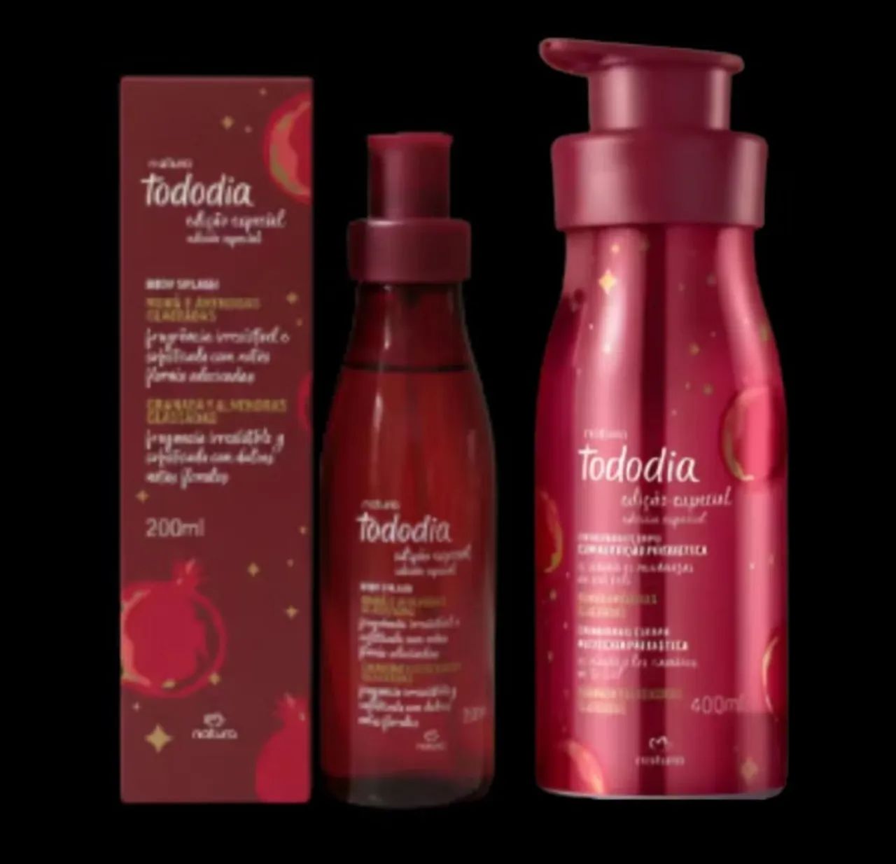 Body Splash e Hidratante natura Amêndoas Glaceada edição limitada