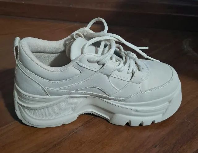 Tenis Zara Off-white - Foto 2