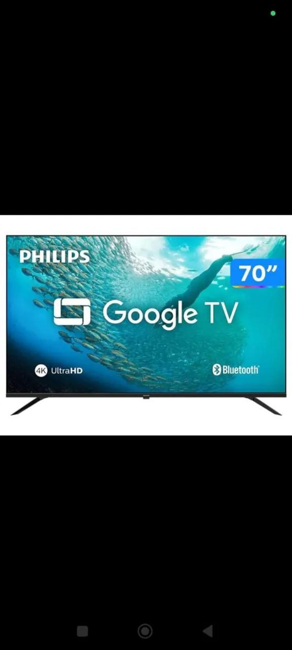 Tv Philips 70 polegadas sem uso.