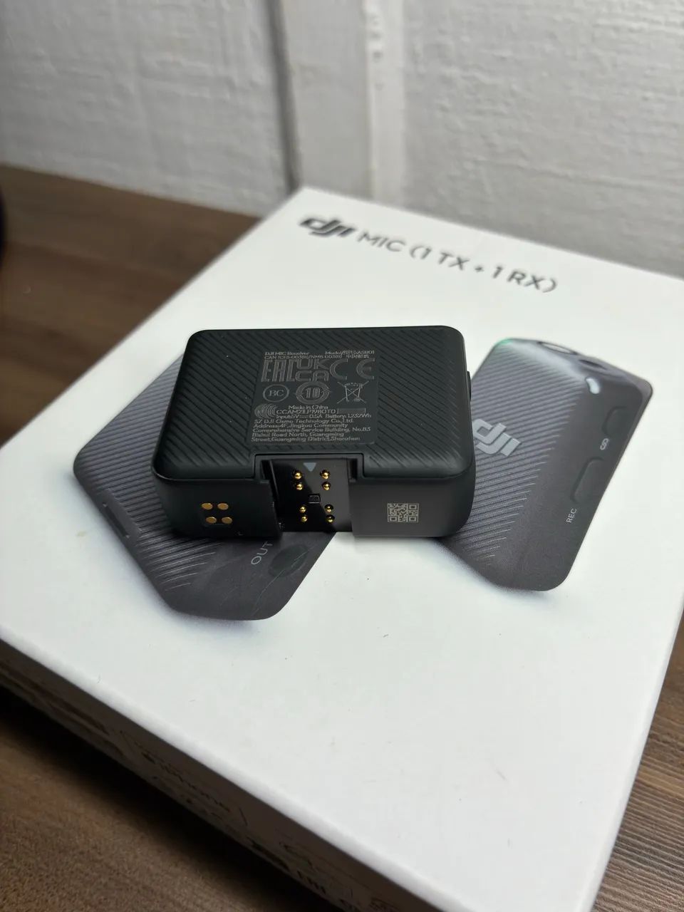 Microfone Dji Mic Omnidirecional 1tx + 1rx Sem Fio - Foto 6