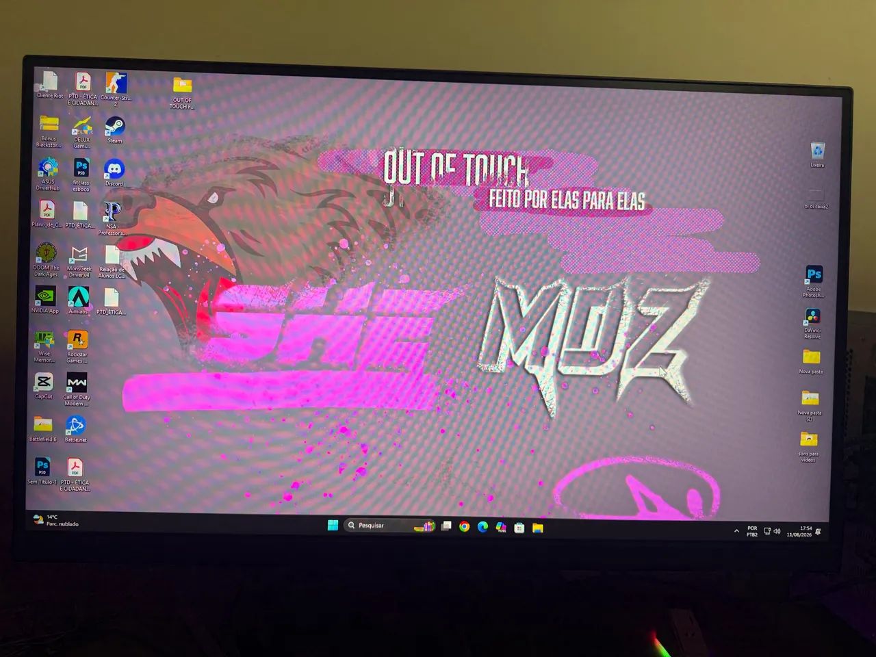 Monitos asus vg5a 240 hz 27 polegadas