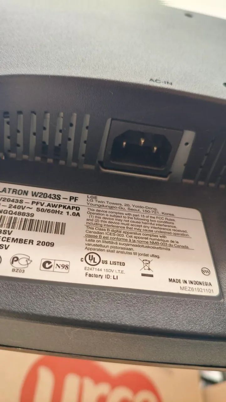 Monitor LG 20 Polegadas - Foto 4