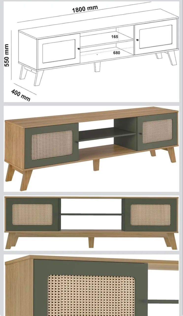 Rack para TV até 75 polegadas 