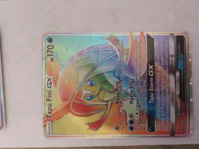 Cartas pokémon TCG Antigas- Rainbow Rare GX- Lote  - Foto 3