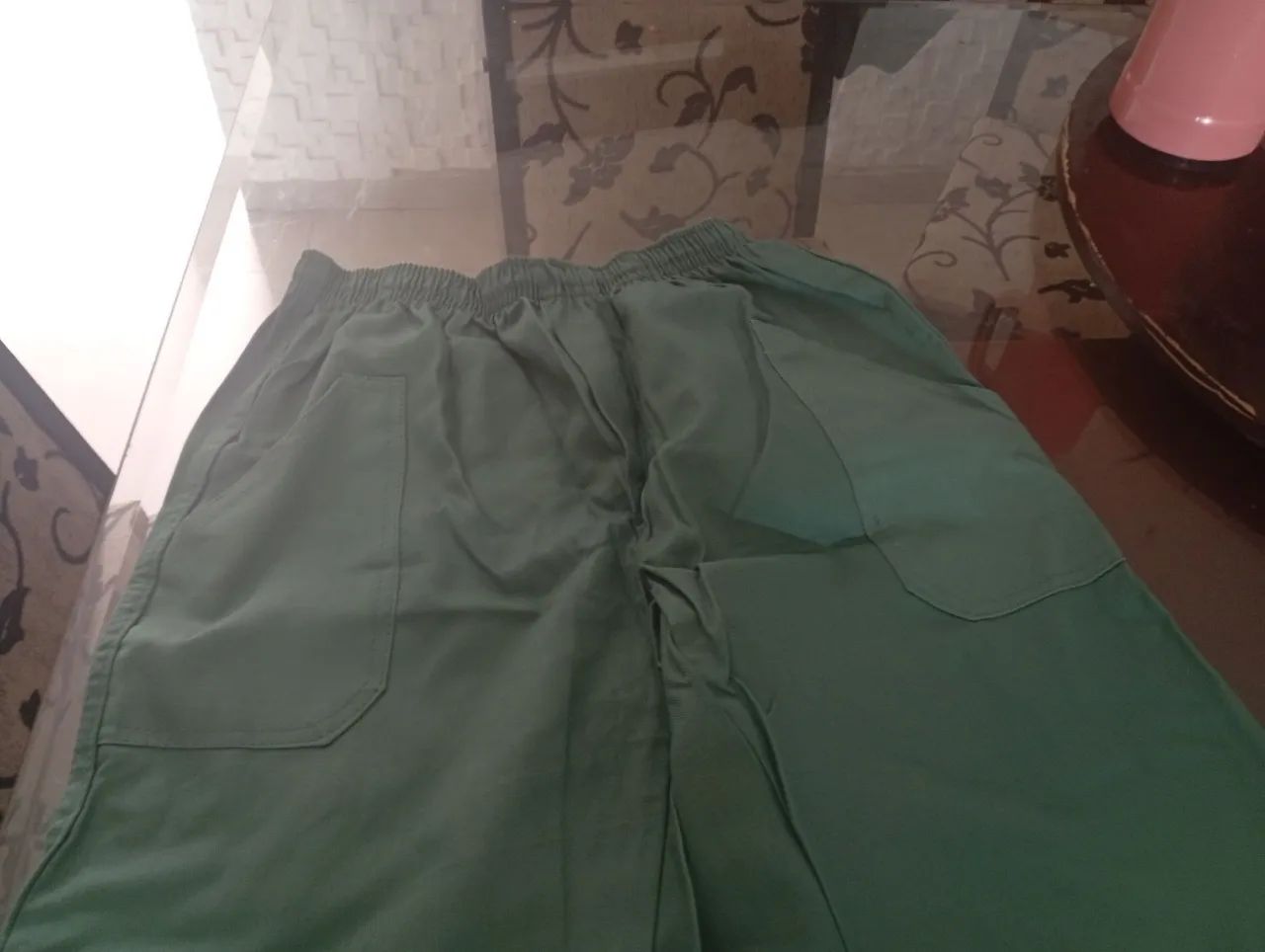Calça com faixa refletiva Verde  - Foto 2