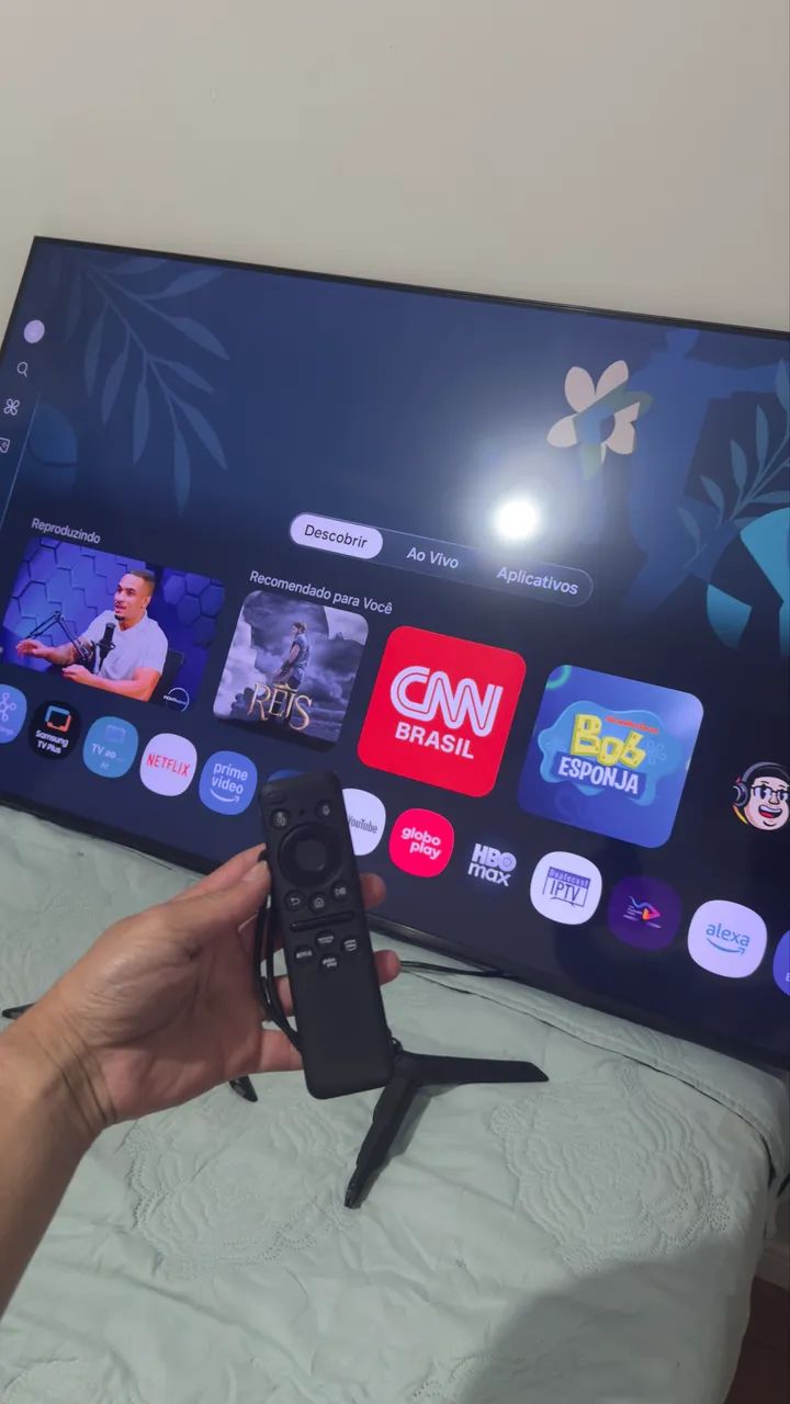 Televisão Samsung 55 polegadas 4K Qled  - Foto 5