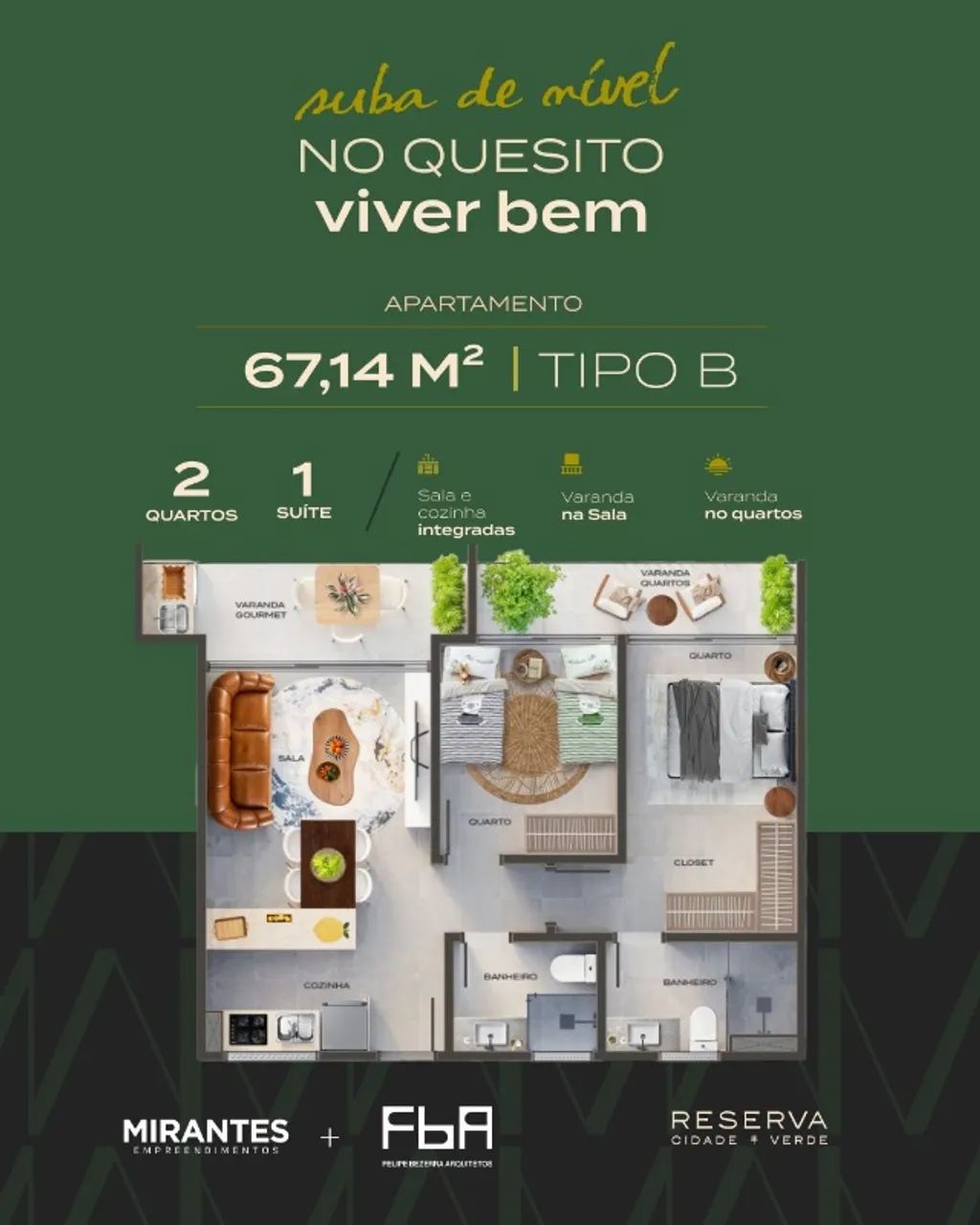 RESERVA CIDADE VERDE | LANÇAMENTO EM CIDADE VERDE | 2 E 3 QUARTOS. - Foto 4