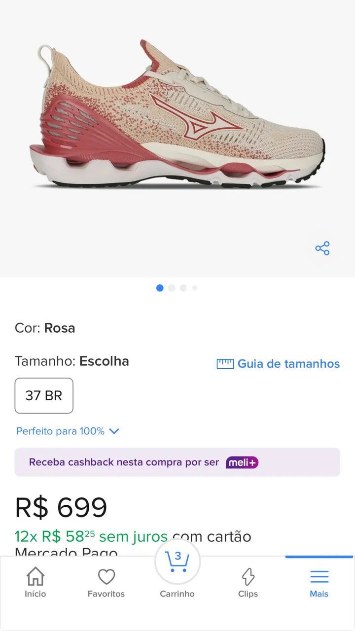 Tênis feminino mizzuno  - Foto 2