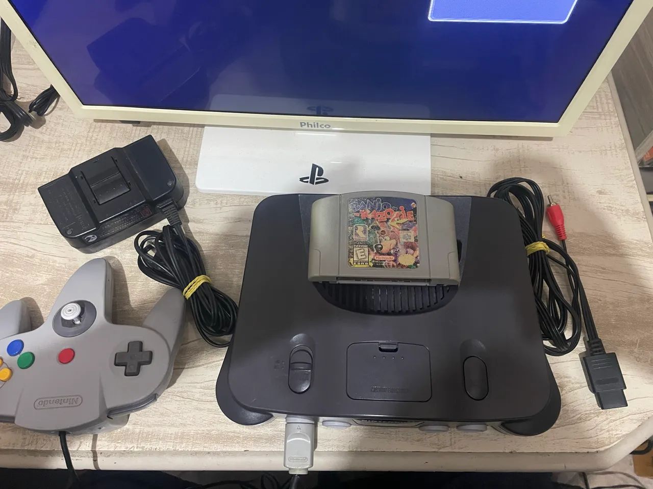 Nintendo 64 americano completo 