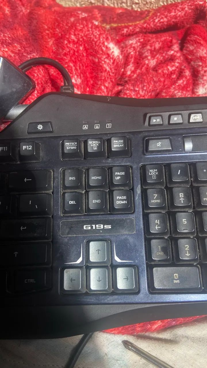 Teclado mecânico logitech g19s - Foto 2